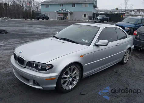 2004 BMW 330Ci z USA, uszkodzony, nr VIN WBABD53474PL12724